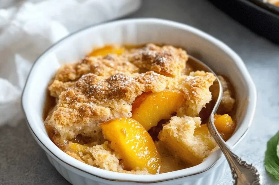 Peach Cobbler in Atlanta