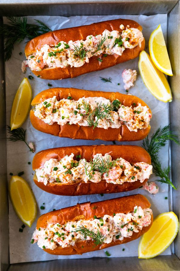 Lobster roll in Boston