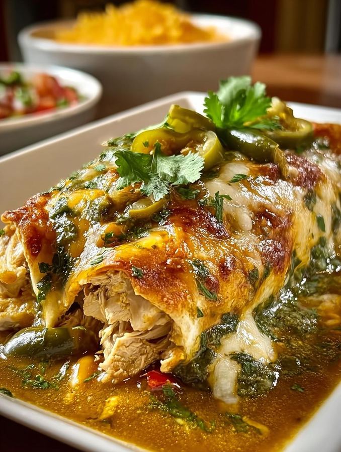 Green chile–smothered burrito in Denver