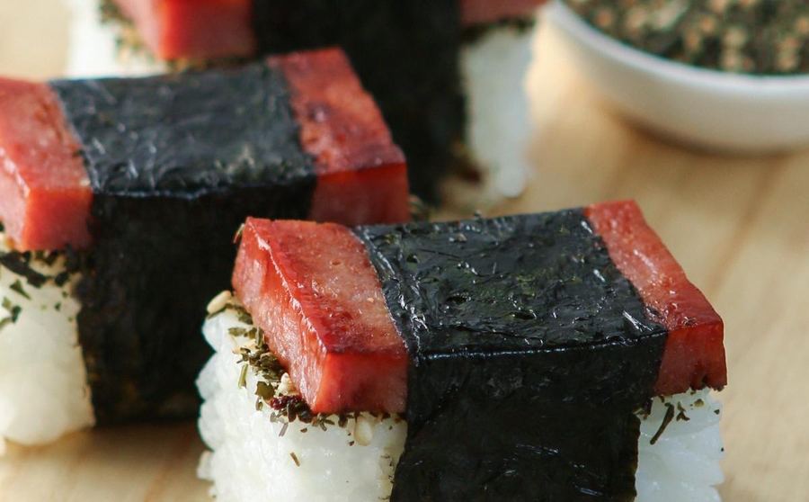 Spam Musubi in Honolulu