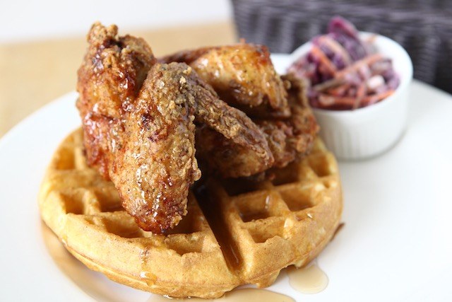 Wings and Waffles in Houston