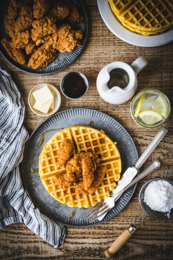 Fried chicken and waffles in Las Vegas