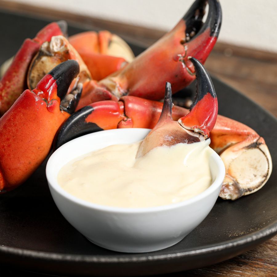 Stone crab claws in Miami