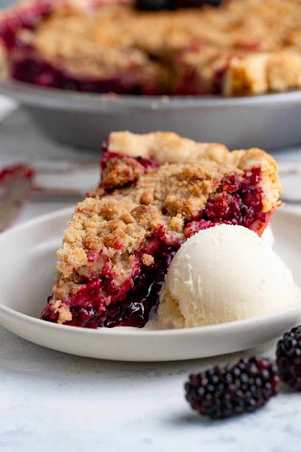 Marionberry pie in Portland